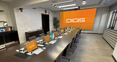 Оснащение конференц-зала для переговоров - Eurasian Bank